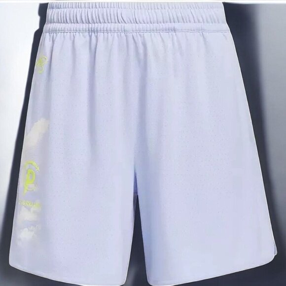 Adidas Womens Candace Parker Exhibit Select Air Shorts Blue Dawn NEW Medium - Picture 5 of 9